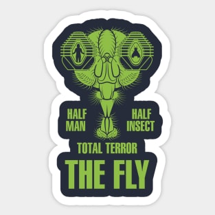 Half man. Half insect. Sticker